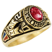 110 Girl's Classic Oval Class Ring